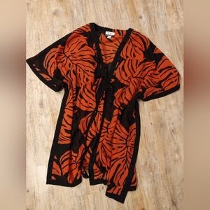 Hawaiian swimsuit cover up size large